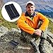 Solarladegerät, 1W 4V Tragbares Solarpanel Ladegerät PVC Polysilizium AA/AAA Solar Powerbank Wireless Charging Outdoor Externer Akku Taschengröße Camping Wandern Reisen Fall Garten Kamera Schwarz