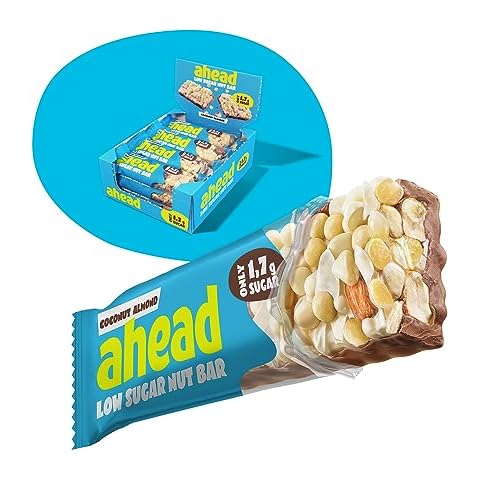 AHEAD Cereal Nut Bars - Low Sugar & Keto Cover
