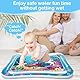 Wassermatte Baby, Wasserspielmatte BPA-frei Wassermatte für Baby Spielzeug wasserspielmatte baby Aufblasbare Spielmatte, Baby Sensorisches Wasserspielmatte Spielzeug ab 3 6 9 10 12Monate