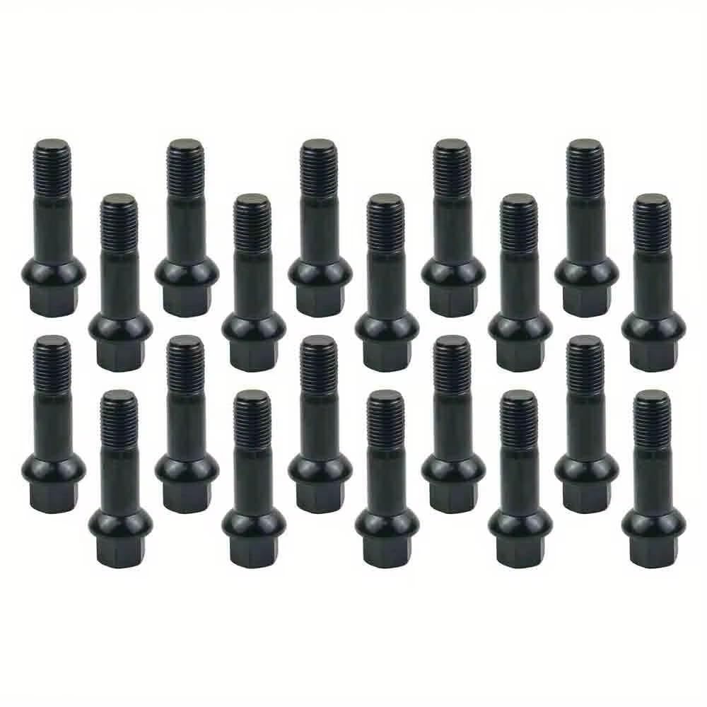Pernos de rueda para Benz W166 y W222 kit de 20 tuercas de neumático para cubo de coche 5