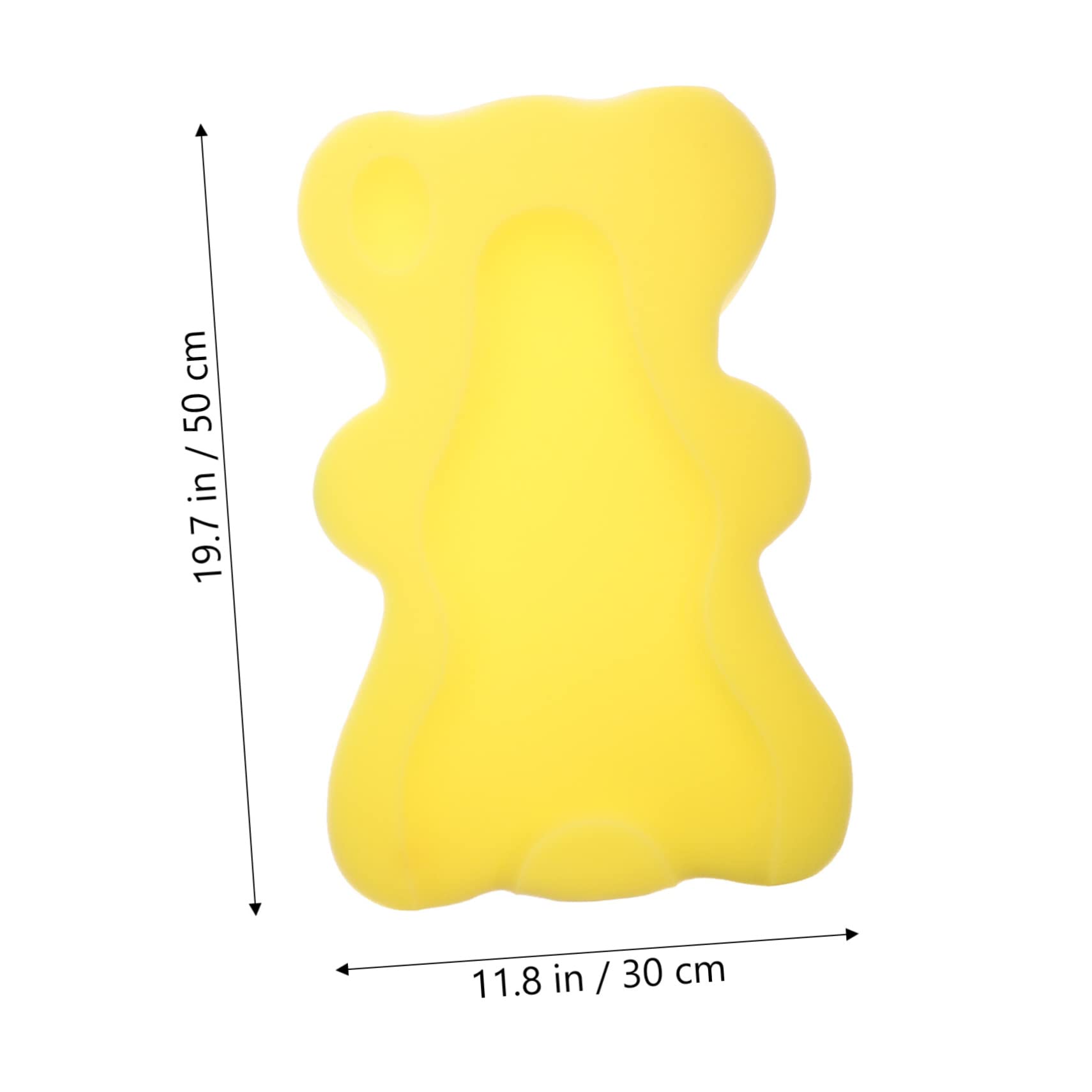 Cabilock 1Pc Bath Mat Odorless Skid Bath Cushion Upgraded Cartoon Design Accessories Safe and Comfortable for Newborn Bathing