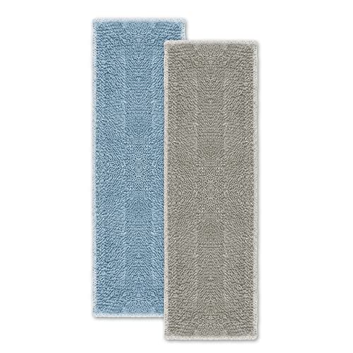Polti Moppy PAEU0356 Kit serpillières pour Le Nettoyage et Le séchage des vitres, miroirs et fenêtres, 2 Pièces, Microfibre.