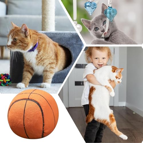 Bola para gatos portátil suave que reduce el estrés felino fuera de casa 5