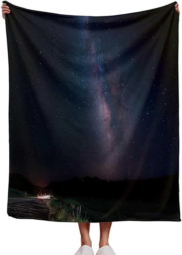 WHYATT Cobijas para Invierno Colorful_Scenery Sky Manta para Cama Sofa Bed Couch 55inch X 70inch