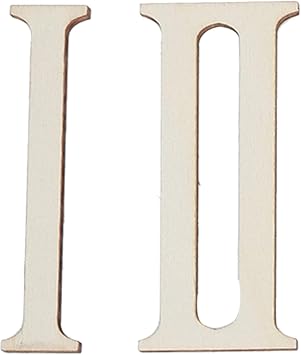 3 Inch Wood Letters Wood Craft Wooden Roman Numerals Drawing Roman Numeral Wall Clock Drawing Lettering Aids Wood Craft Sticks Roman Numbers Wooden Chips