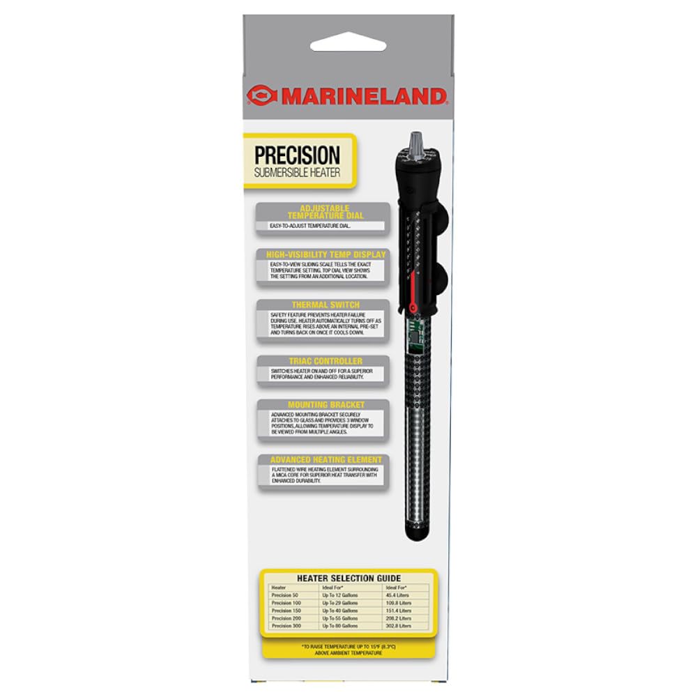 MarineLand Precision Chauffage pour Aquarium