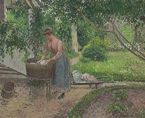 Peinture pour décoration salon Camille Pissarro poster image impression sur toile 60x90