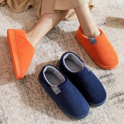 Cotton Slippers for Women Men Indoor Soft Plush Slippers Winter Autumn Warm Slippers Home Bedroom Shoes Cozy Slippers House Slippers3
