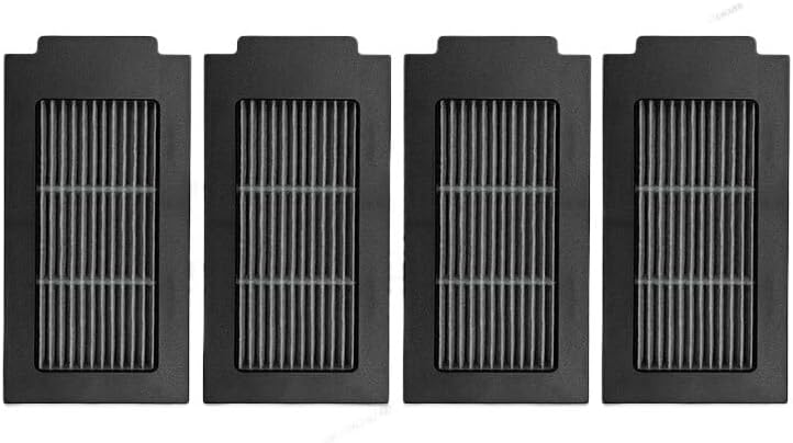 Compatible for ECOVACS T50 PRO Omni T50 AUTO DDX67 Vacuum Accessory Set(4 HEPA Filters)
