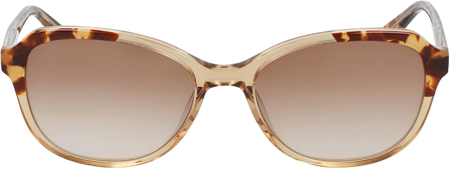 Anne Klein Women's Ak7078 Oval Sunglasses