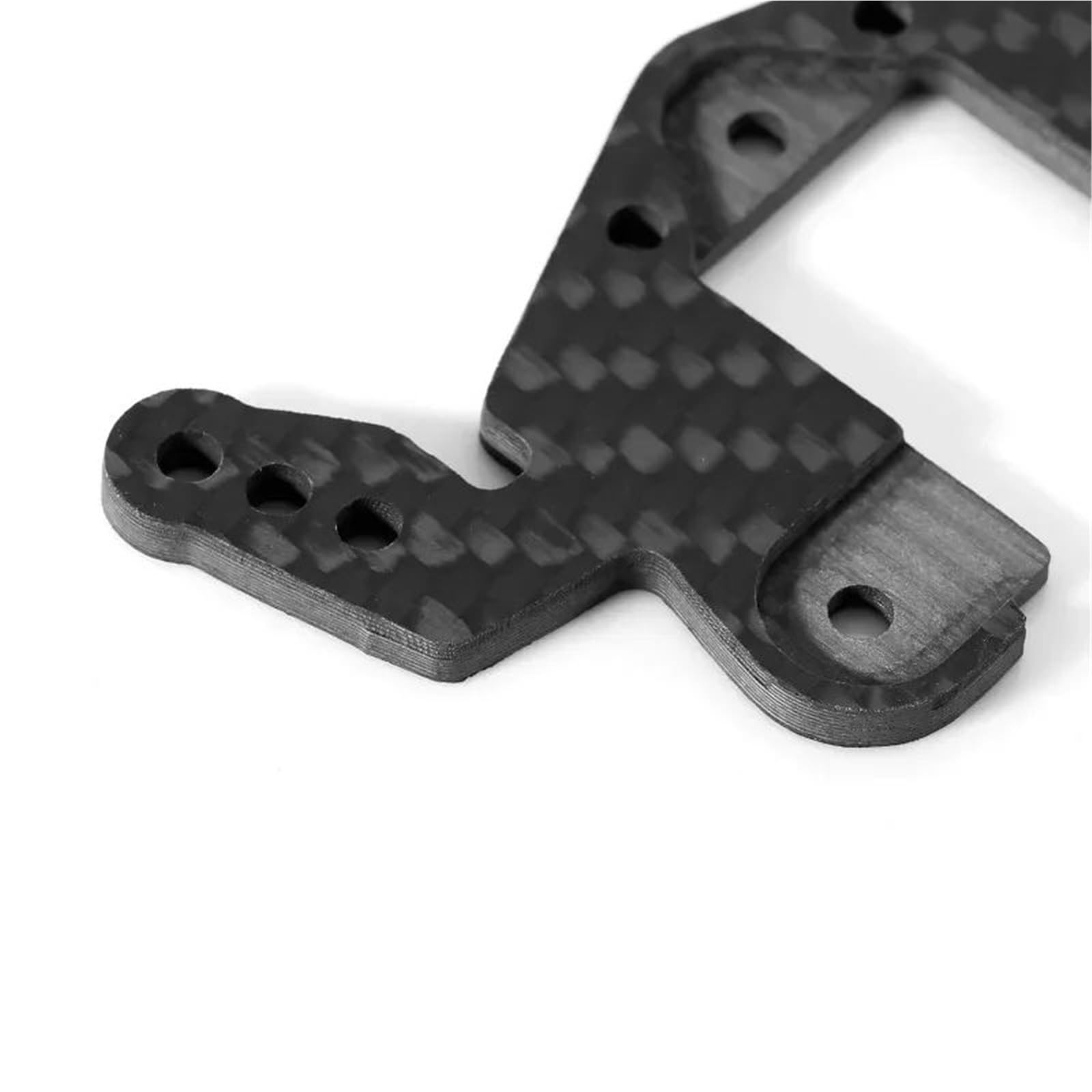 Ammortizzatore Posteriore Torre Fibra Carbonio Materiale Speciale Per Tamiya Per Hotshot Ii 2024 1/10 RC Auto Parti Aggiornamento Accessori Ricambi Modellini RC