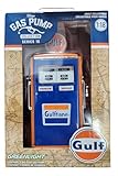 Greenlight 14160-C Vintage Gas Pumps Series 16-1954 Tokheim 350 Twin Gas Pump - Gulf Oil 1:18 Scale
