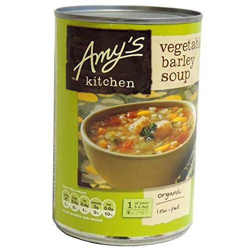 Amy's Organic Low Fat Soup Vegetable Barley -- 14.1 fl oz