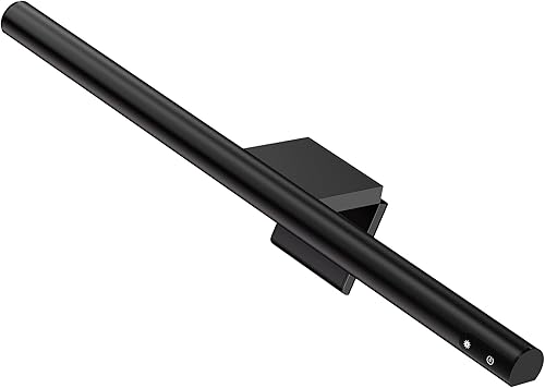 LYMAX Barra de luz para monitor de computadora, lámpara de computadora USB, barra de luz de pantalla regulable, brillo ajustable/temperatura