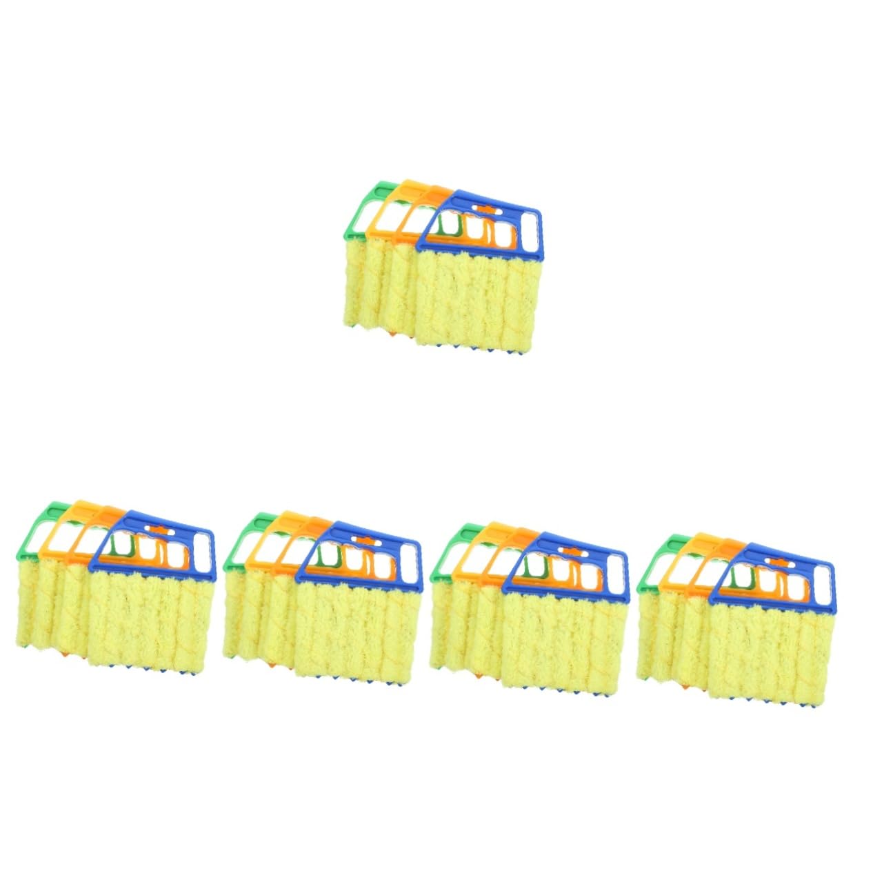 VALICLUD 5 Series Cepillo De Limpieza para Aire Acondicionado Limpiador De Persianas Plumero Cepillo para Limpiar Ventanas o para Persianas o para 4 Piezas x 5