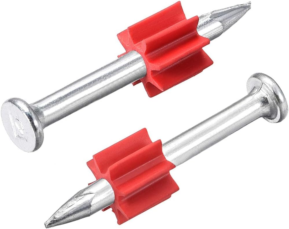 XYWHPGV Powder Fastening Systems Fastener Nail Kit Washer Drive Pins 37mm Length 3.4mm Dia Pin 100pcs(cc470 0f0c8 33f30 db52d b9f21 83a62