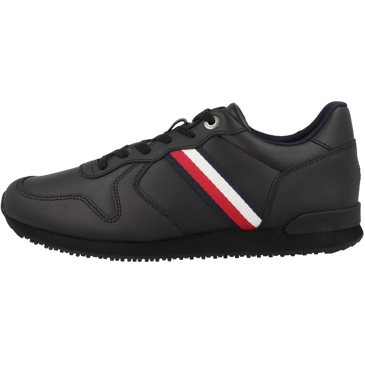Tommy Hilfiger Iconic Runner Leather Fm0fm04281, Zapatilla de Running Hombre
