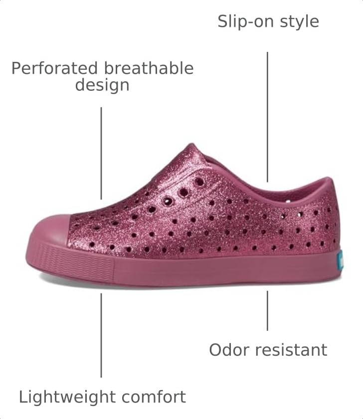 Image of Native Shoes Unisex-Kids Jefferson Bling Sneakers