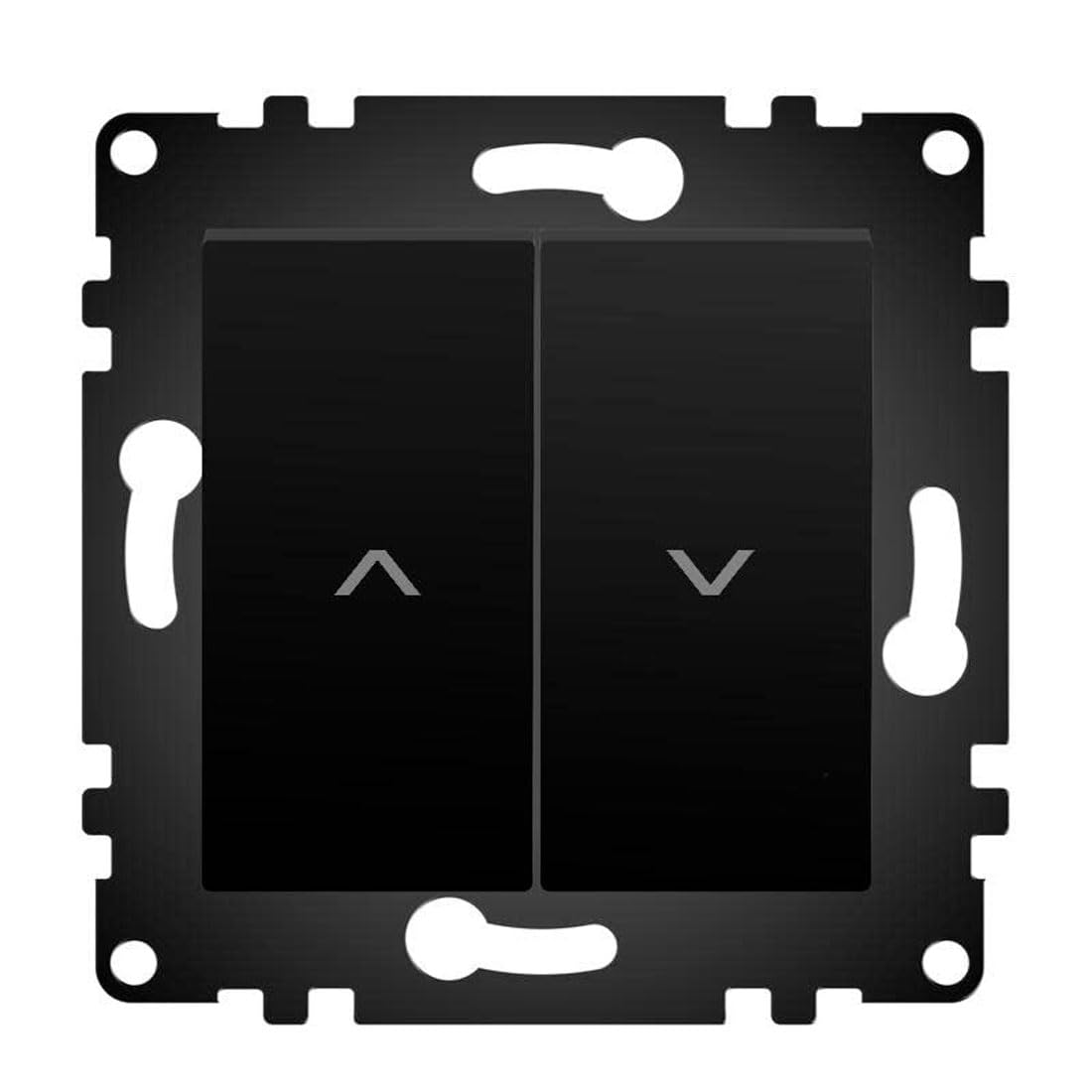 WESA - Doppio pulsante a parete per tende automatiche standard, facile installazione con opzione a diversi disegni
