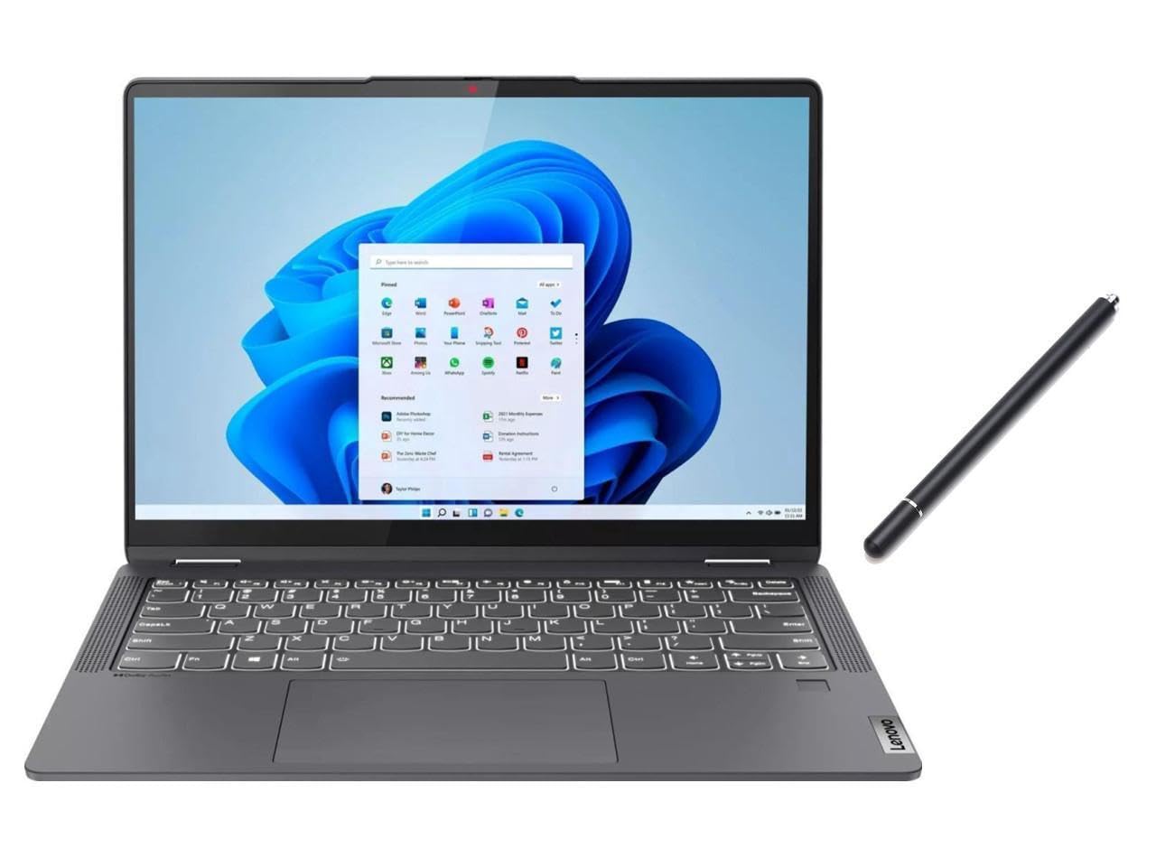 Lenovo Flex 5i 14" Touchscreen 2-in-1 Laptop | Intel Core i5-1235U Processor | 8GB RAM | 512GB SSD | Intel Iris Xe Graphics | Backlit | Fingerprint |