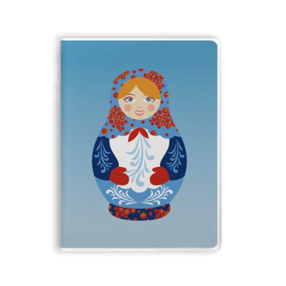 Carnet à couverture souple motif poupées russes format A5 notes - 4
