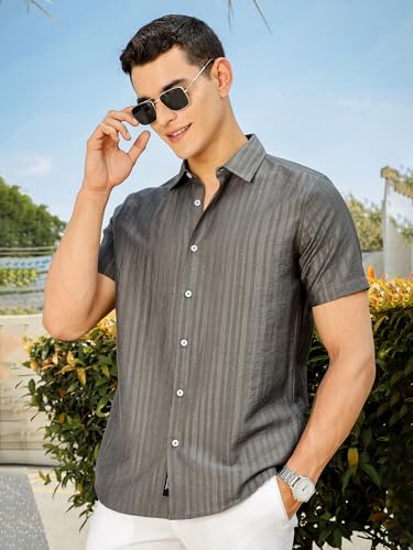 Chemise décontractée Thomas Scott pour homme, finis les plis et la chaleur