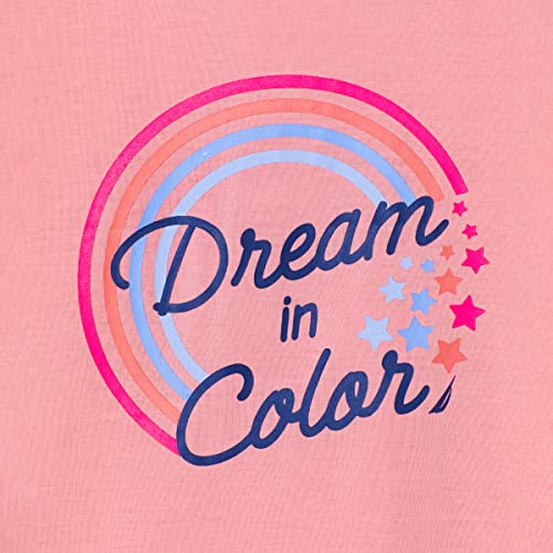 Nautica Girls Pajama Pants and Short Sleeve Sleep Shirt Sets | 2 Piece Top and Bottom Sleepwear for Kids Pajamas for Girls2