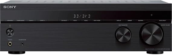Sony STRDH590 5.2 Channel Surround Sound Home Theater Receiver: 4K HDR AV Receiver with Bluetooth,Black