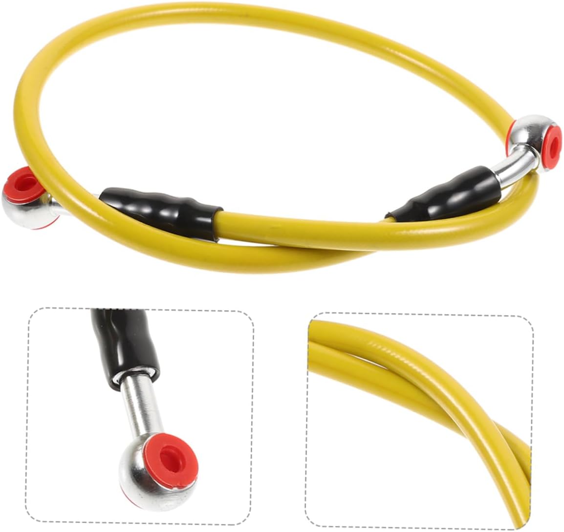 Alipis 0.9m Brake Hose for Motorcycles and Clutch Oil Line Optimized Braking System for Enhanced Safety and Performance Fit for Motorcycle and Electric Vehicle Modifications