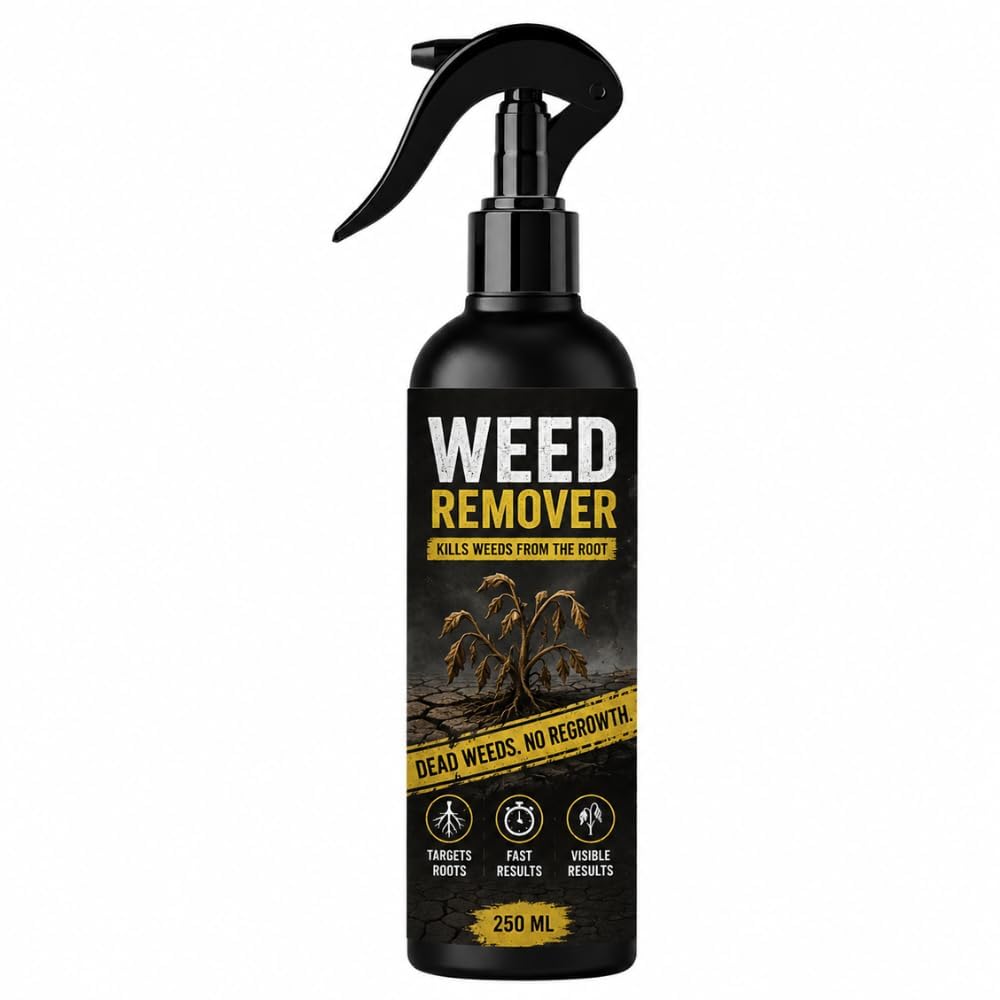 Cyclora Weed & Grass Killer Granules | Weed & Root Remover Spray | No Pour, No Mix | Use Garden, Yard & Driveways, Pathways, Patios Areas | 250ml-image-1