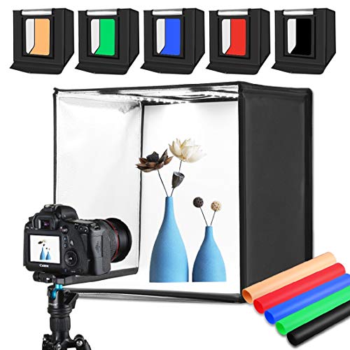 PULUZ 撮影ボックス　40cm 簡易スタジオ　38cm LEDライトパネル Amazon | PULUZ撮影ボックス16