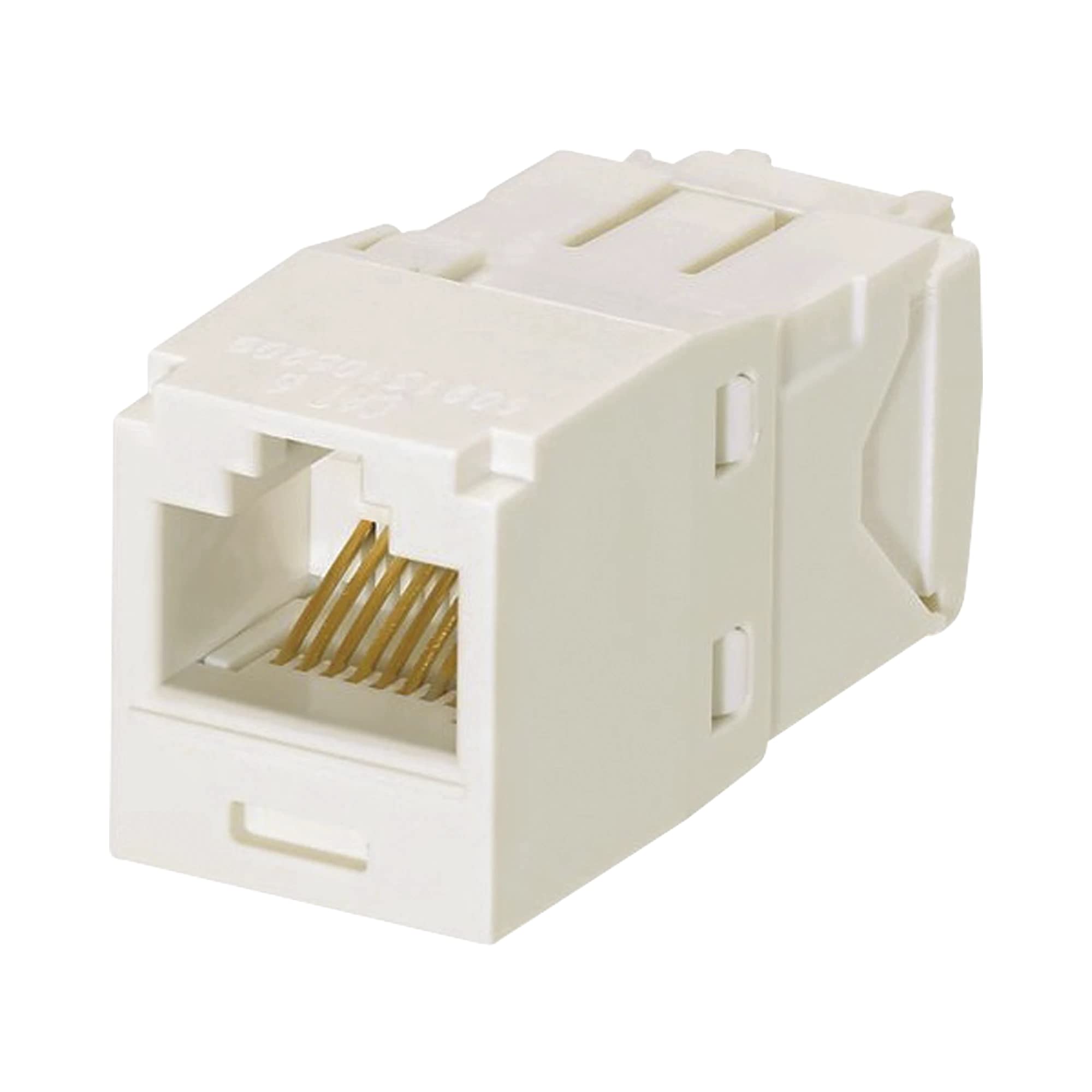 Module Jack TG Cj6x88tgiw Category-6a Panduit Blanc Cassé - 2