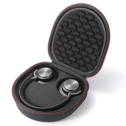 Hard Case for B&O Play by Bang & Olufsen Over-Ear Beoplay H4, H7, H8, H9 Headphones and Accessories, Travel Carrying Storage Bag - Black (Black Lining)