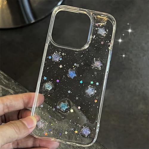 Coque iPhone 13 Pro paillettes étoiles pour illuminer vos soirées