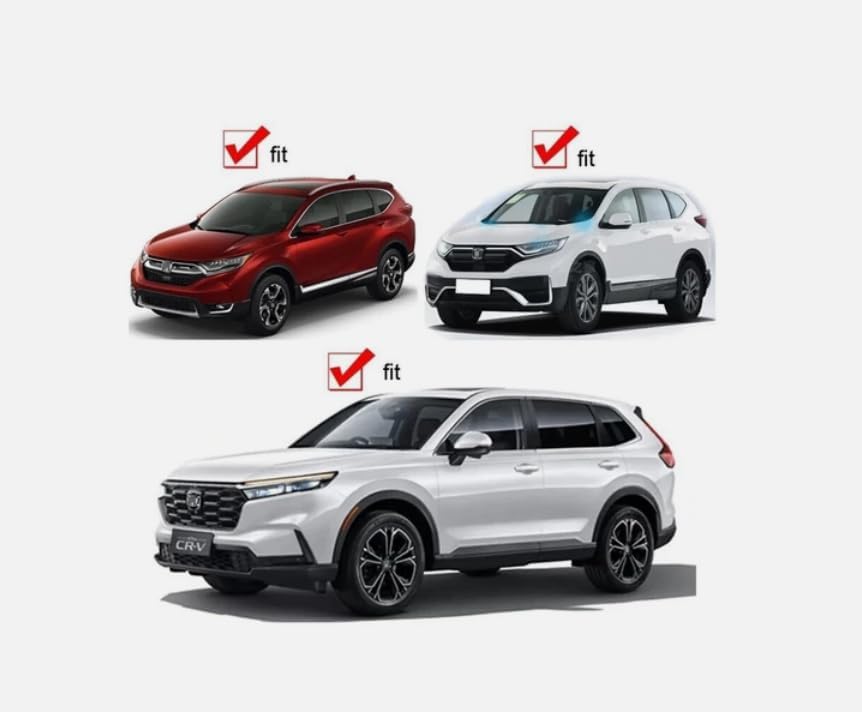 2PCS Running Boards with Brackets Side Step Nerf Bars Side Steps fits for Honda CRV CR-V 2017-2022(A)