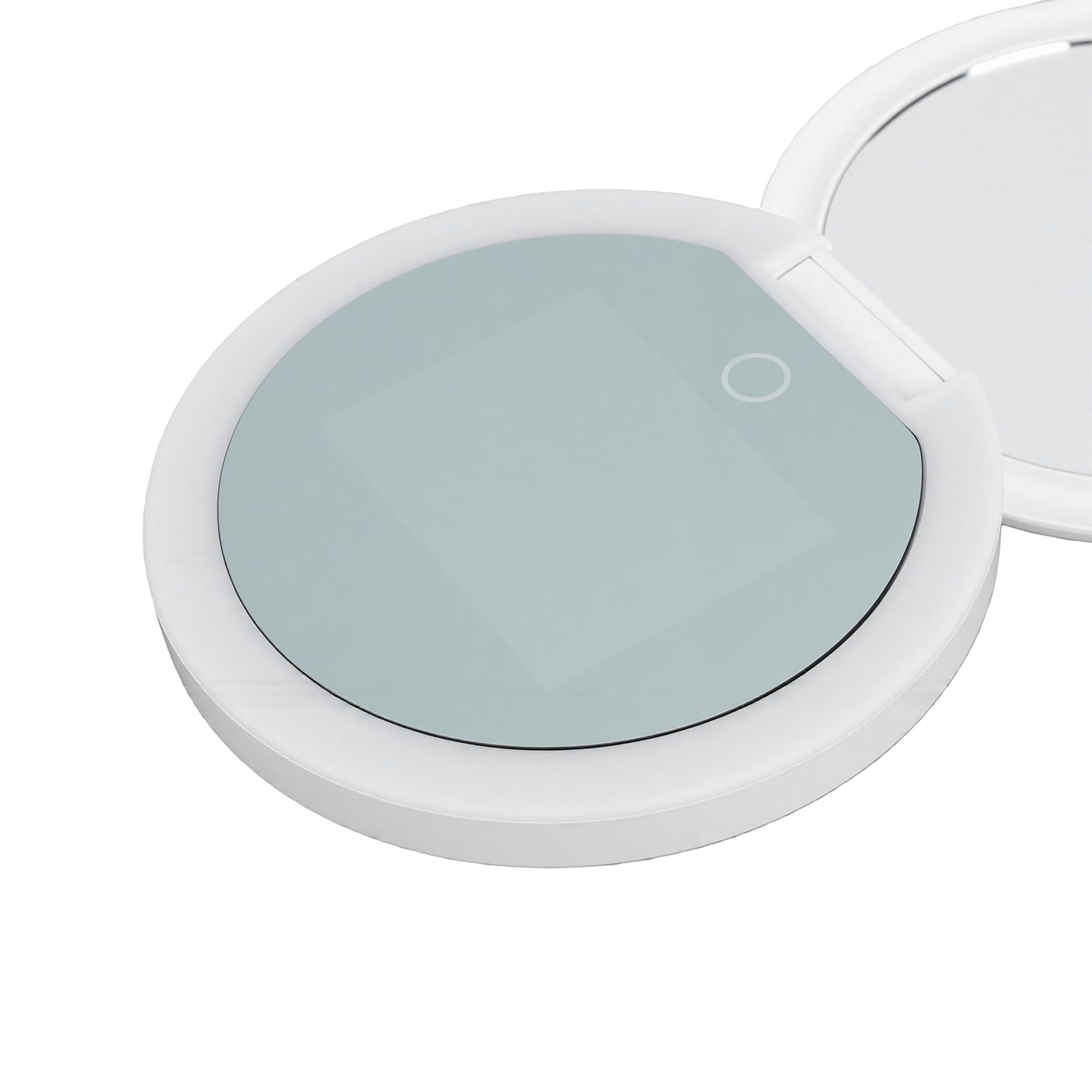 Zunate Espejo de Maquillaje Portátil con Aumento 2X para una Visibilidad Facial Clara para Uso Mientras Viaja