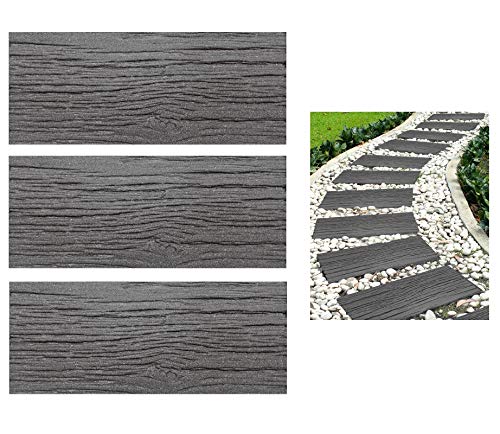 Image of 3 x Grey Railroad Step Stone