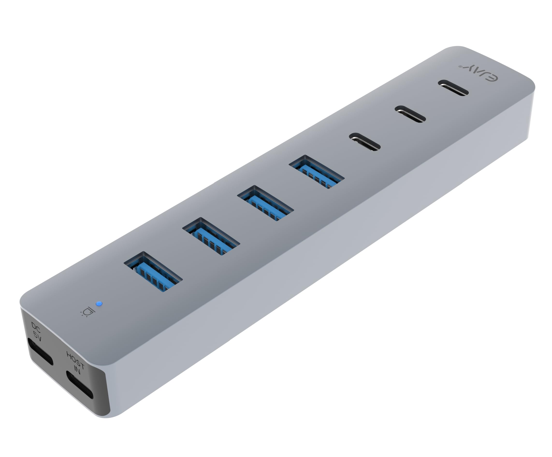 Hub USB 3.0 de alta velocidad divisor de 7 puertos con transferencia de datos para PC 2