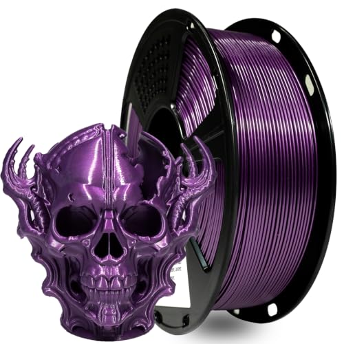 XZN PETG Filament 1.75mm Metallic Violet, with Metallic Shimmer, 1kg (2.2lbs), Enhanced Toughness, Dimensional Accuracy 