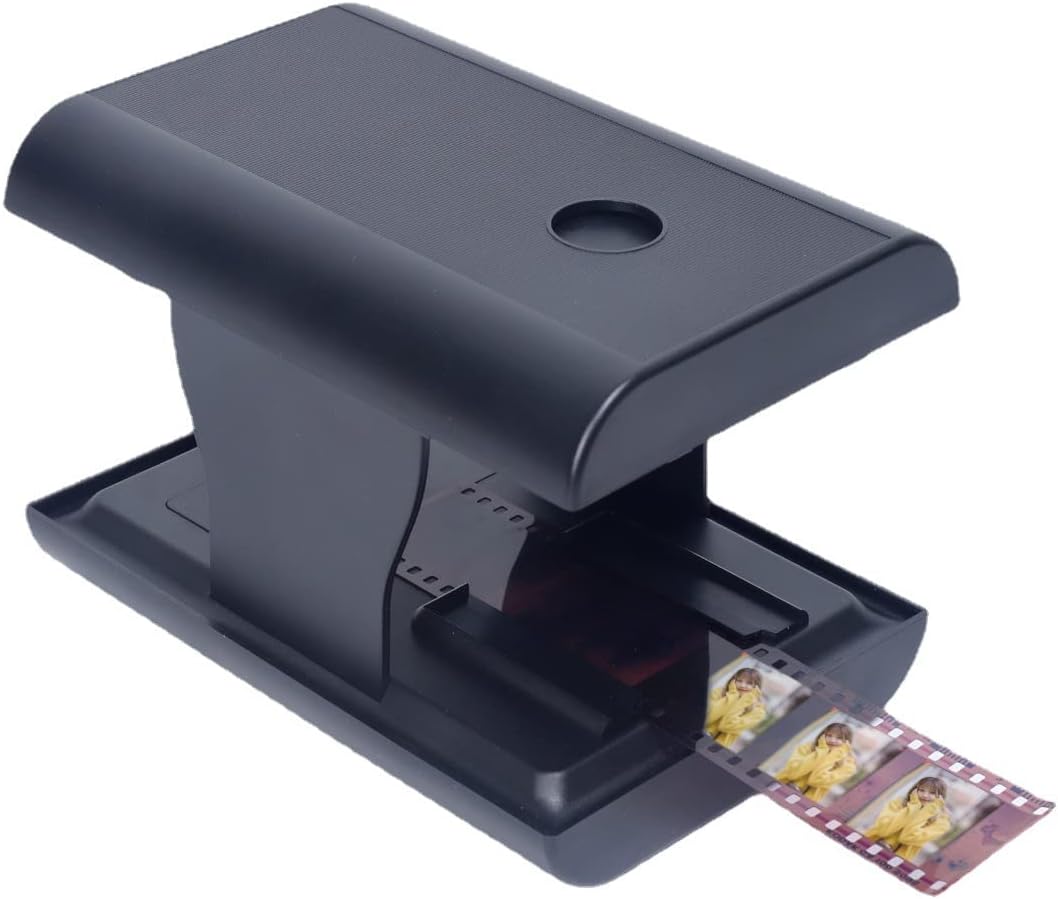 Use mobile film and slide scanner, smartphone camera, LED backlight for Android to scan and play old 35mm film and slides