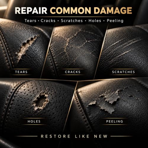 ARCSSAI Black Leather Repair Kit