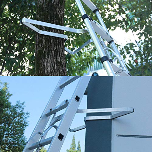 Ladder Standoff Universal V Shape For Downpipe Corner Fit Telescopic Ladders Extension Combination Stepladder Ladder Stay Accessory #TOP3
