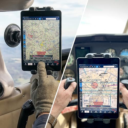 Montura ProAviator para iPads con Succión para Aviación