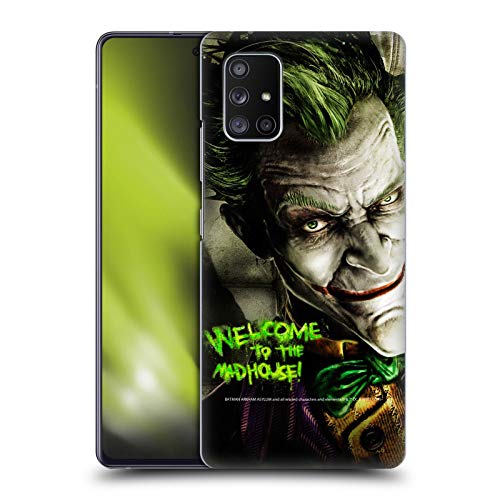 Head Case Designs Officially Licensed Batman Arkham Asylum Joker 2 Key Art Hard Back Case Compatible with Samsung Galaxy A51 5G (2020)