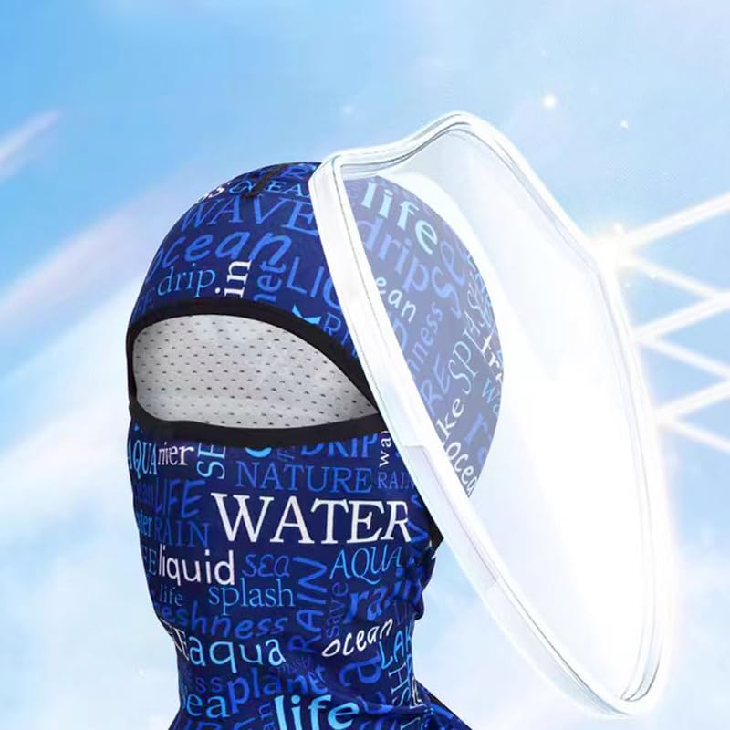 Máscara de esquí cubrebocas balaclava facial completa UV antiviento para hombres y mujeres deportes al aire libre miniatura 3