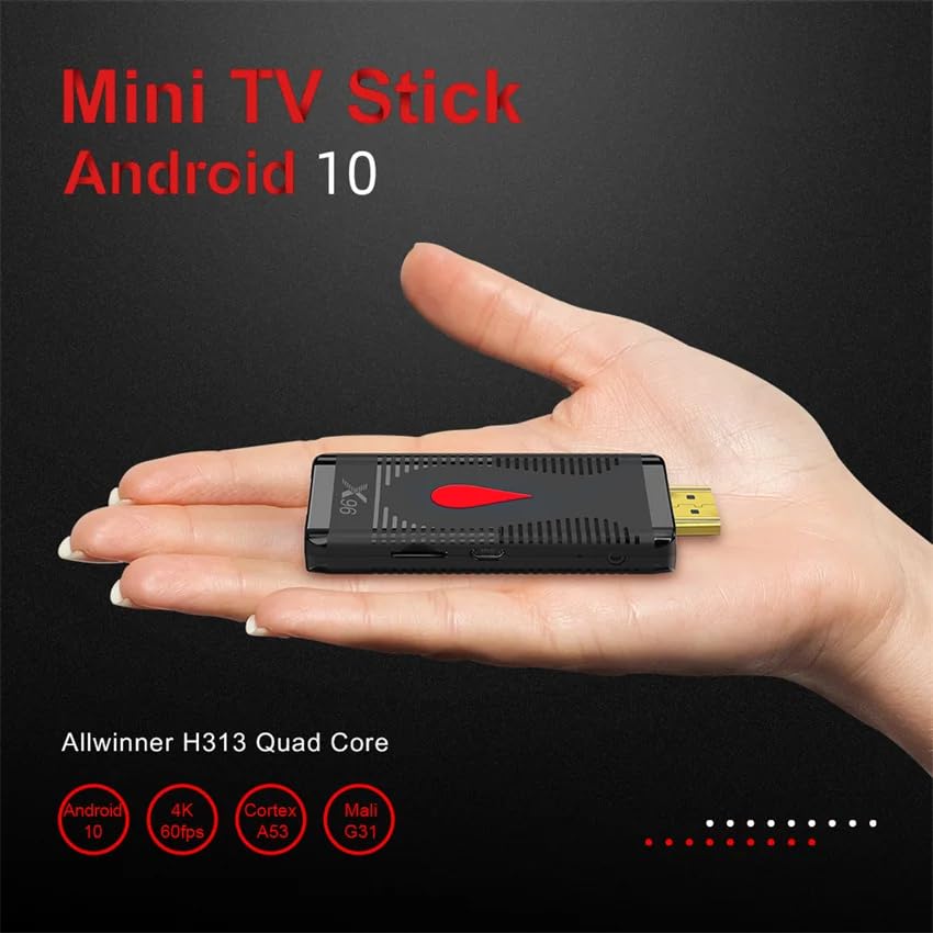 Mediaplayer Stick HD Android TV fluide avec CPU Quad-Core