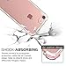 Speira Transparent Clear Case [Soft] with Reinforced Corners, [Anti-Discoloration] [No-Slip Grip] Compatible with iPhone 6S / 6
