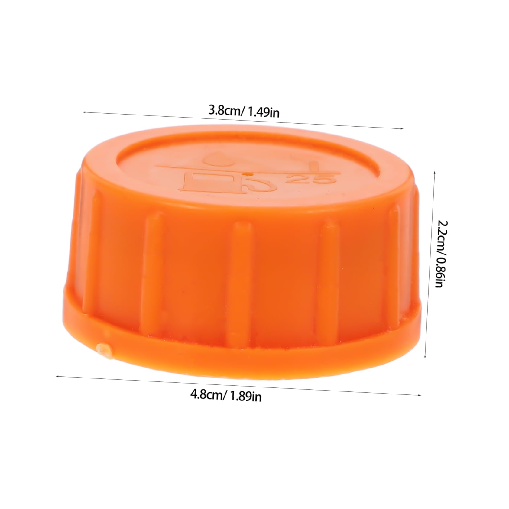 SUPVOX 2Pcs Heavy Duty Gas Cap for Lawn Mowers and Garden Tractors Replacement Cap with Vent for Gasoline Engines Compatible with Lawn Equipment and Outdoor Tools