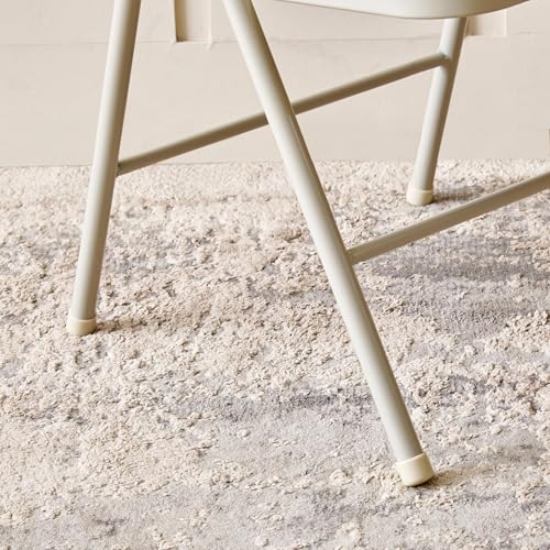 Image of Home Centre | Melony Fabric Folding Chair | Metal Frame, for Home | Beige | 6 Months Warranty