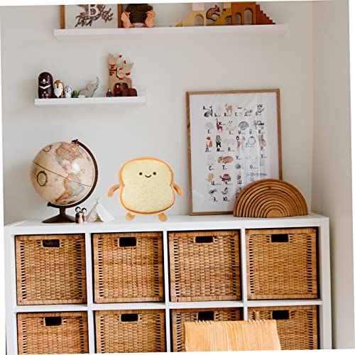 LIFKOME Almofada De Pão De Pelúcia 1Pc Almofada De Pão De Pelúcia Travesseiros De Pelúcia Para Sofá